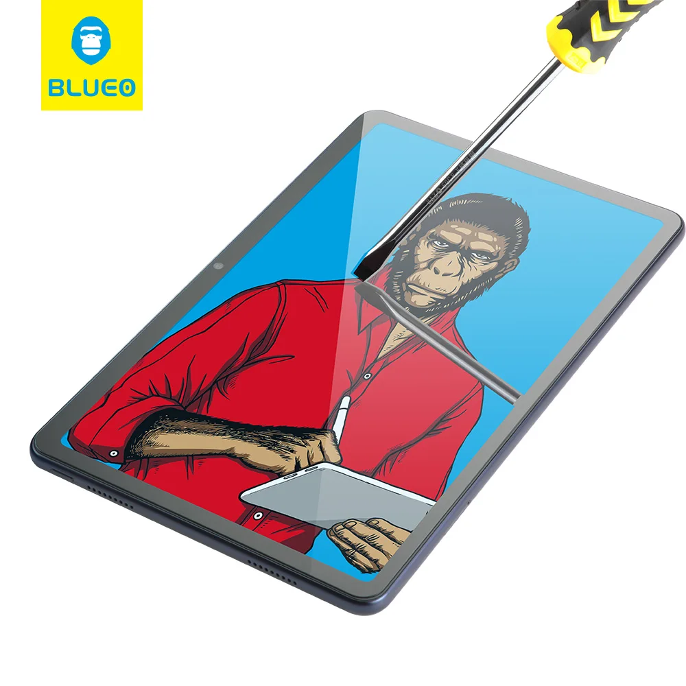 Blueo Full Screen 9h Tablet Tempered Glass for HUAWEI MatePad 2021 T8 T10 High Clear Tablet Screen Protector For Huawei Mediapad