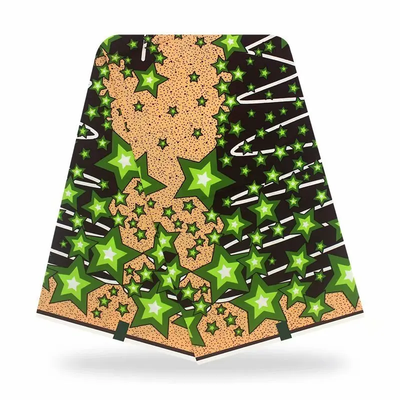 
Factory fashion african wax 100% cotton ankara veritable wax print fabric 