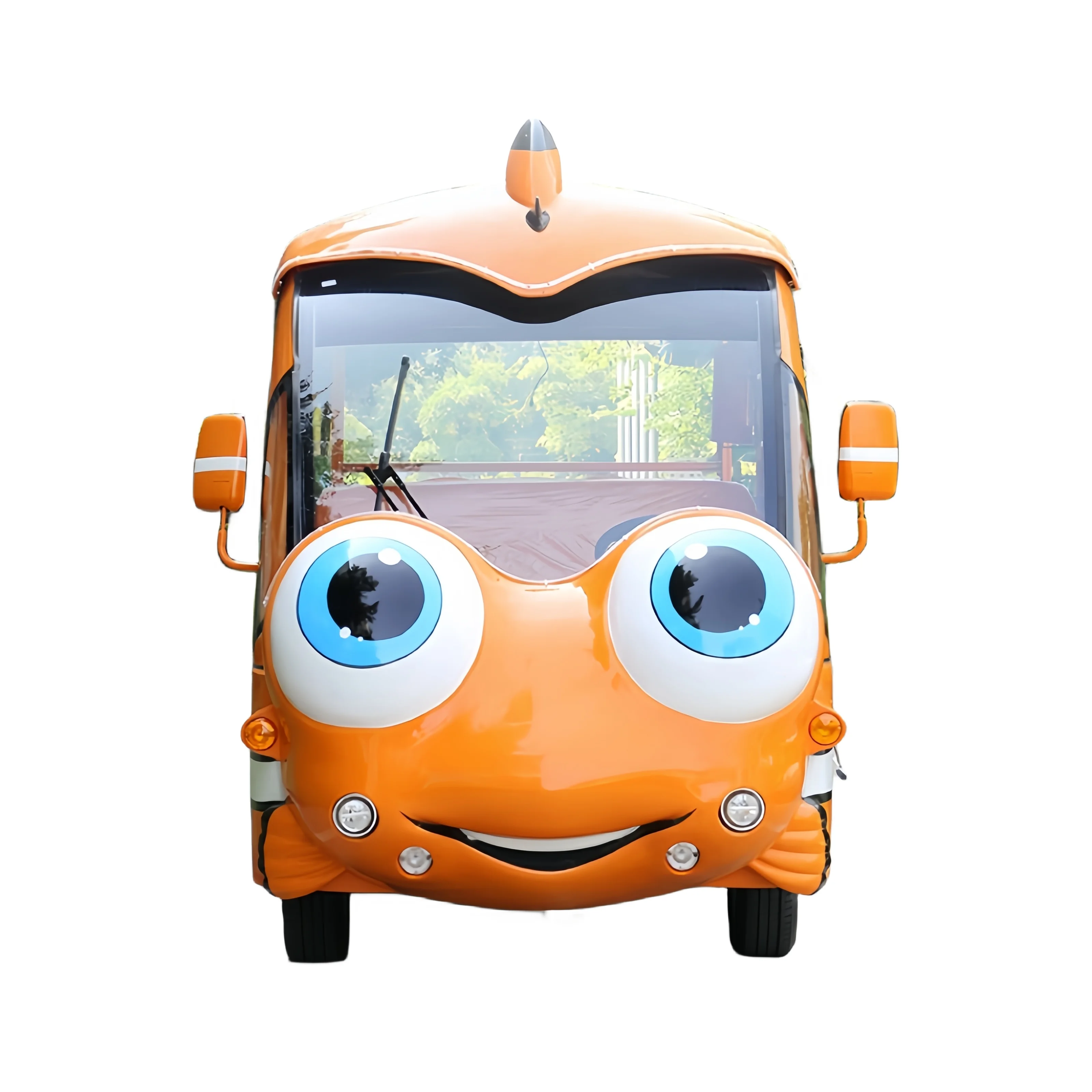 Cute Cartoon Design Passenger Electric Shuttle Bus Sightseeing Cars