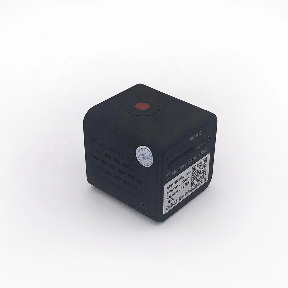 
Mini Spy Hidden Camera HD 1080P Portable Small Nanny Surveillance Magnetic Security with Night Vision 