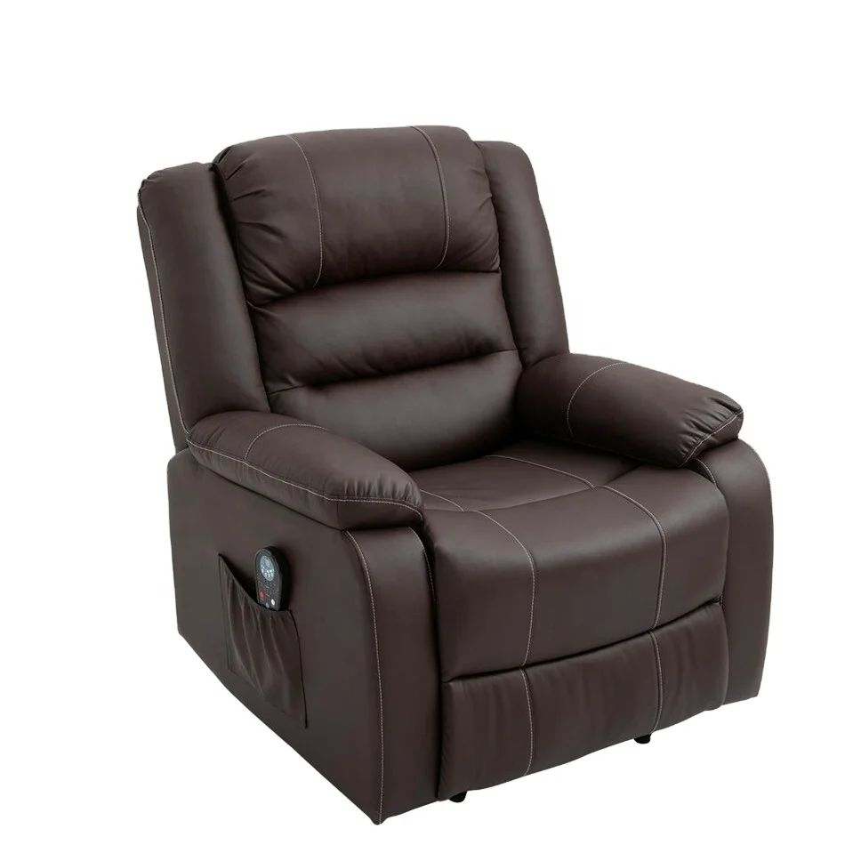 JKY Furniture Best-Selling Leather Power Electric Recliner Chair Reclining With Massage Function For Living Room