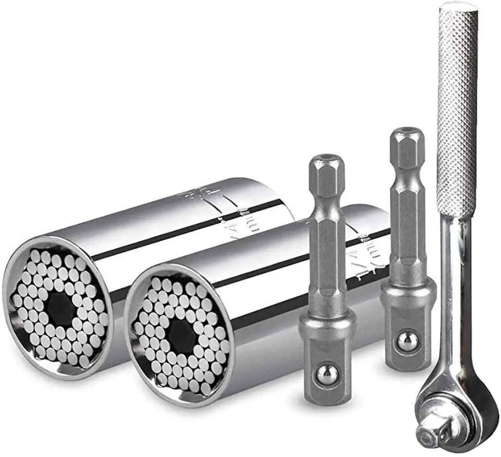Amazon Good Selling Universal Socket Grip Adapter 7mm to19mm  Multi-function Wrench Repair Tool