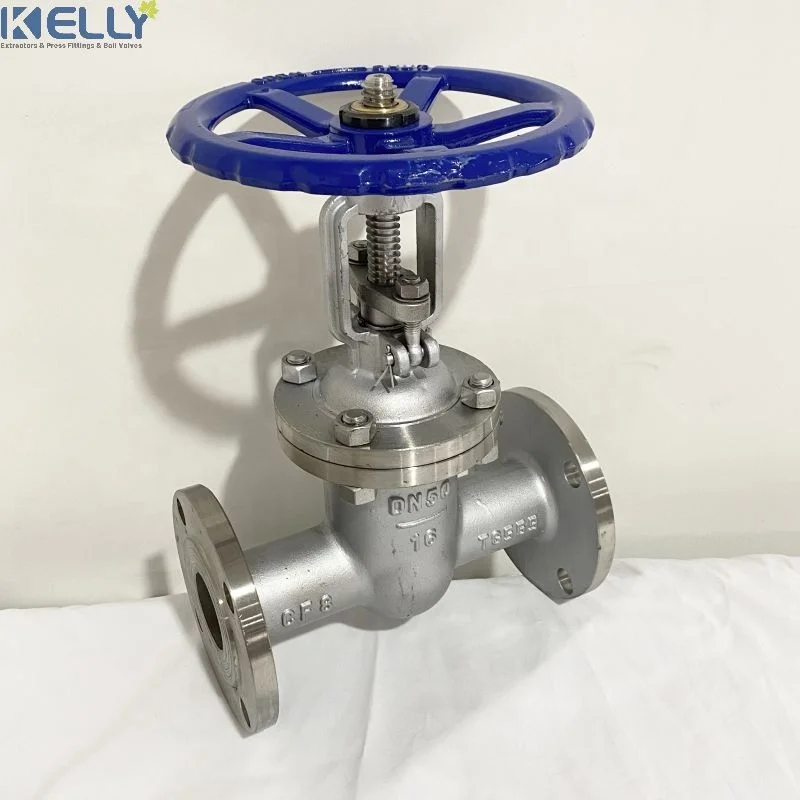 DN50 Flanged Gate Valve PN16 /150LBS 304 Stainless Steel