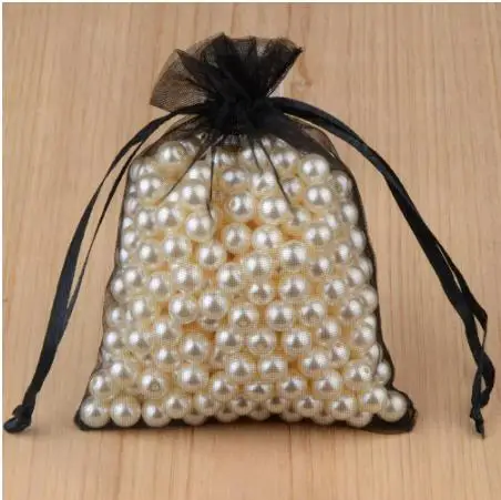50pcs/lot 24 Colors Organza Bags 7x9 9x12 10x15 13x18CM Jewelry Packaging Bags Wedding Gift Storage Drawstring Pouches Wholesale