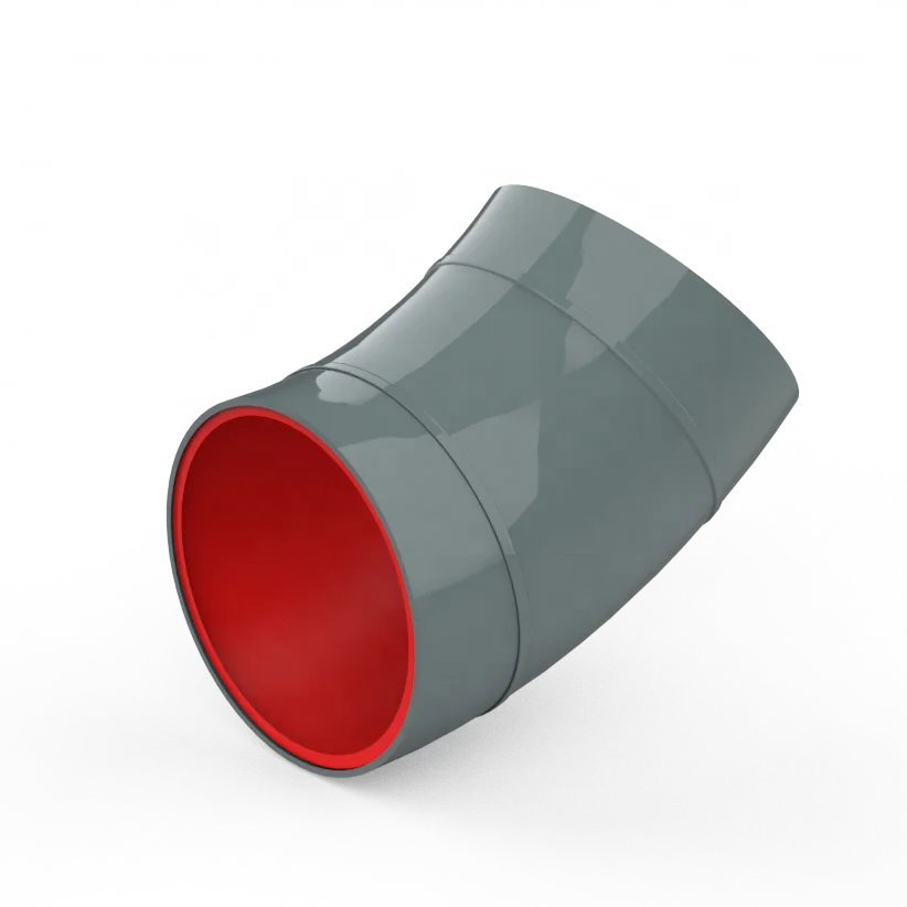 professional wear-resisting long life sand casting Bimetal Hard-wearing Compound carbon alloy Elbows for Thermal power plant