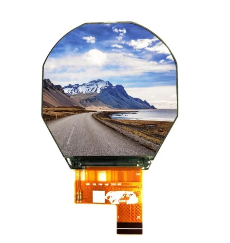 2.1 inch round LCD 320*320 with SPI/MIPI 2 interface, wide viewing angle for equipment testing and handheld product