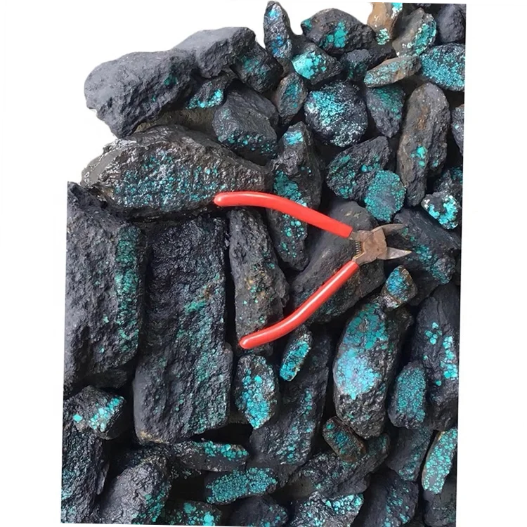Wholesale Natural Raw Blue Turquoise Stone Rough for Jewelry Making