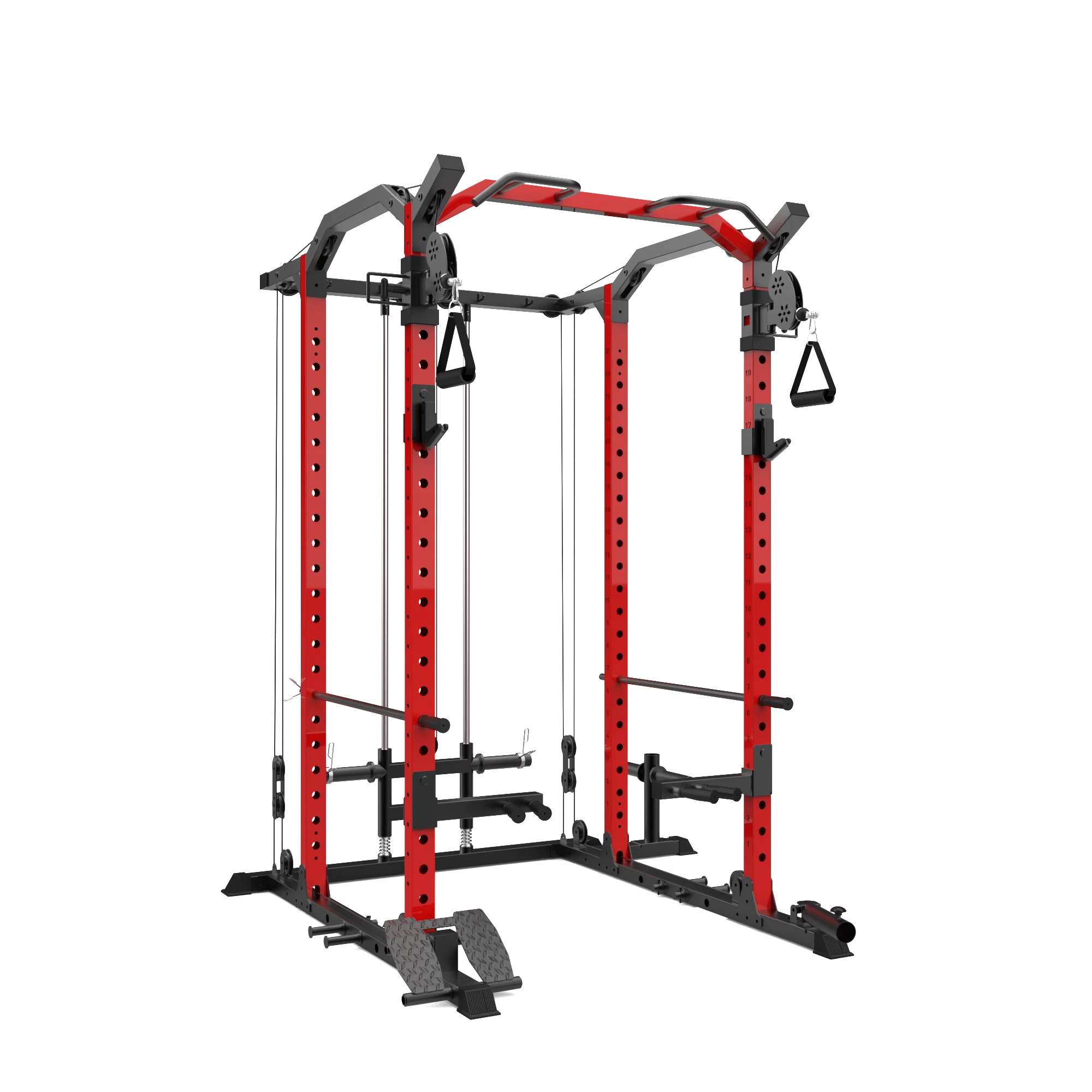 New Design Bodybuilding Powerlifting Exercise Multi Functional Fitness Trainer Gym Muscle Training Power Rack