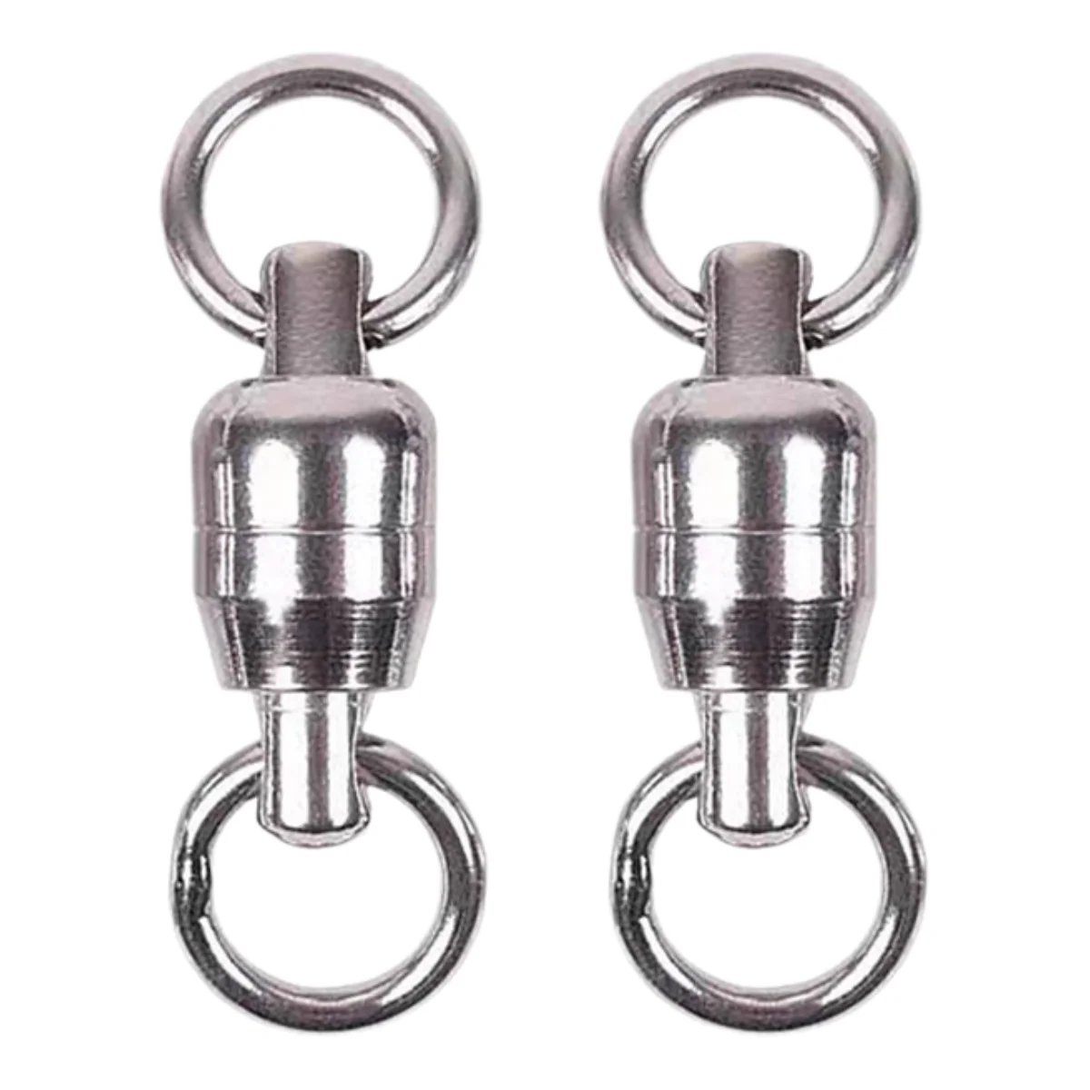 50PCS/Bags Heavy Duty Big Game Sea Sports Saltwater Ball Bearing Stainless Steel Fishing Swivels