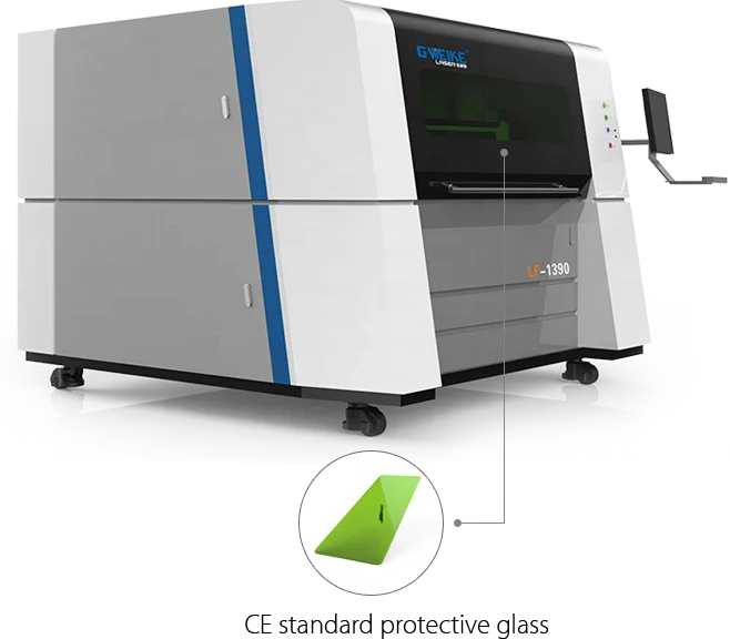 GEWEIKE  hot sales Fiber Laser cutting machine LF1390 for metal
