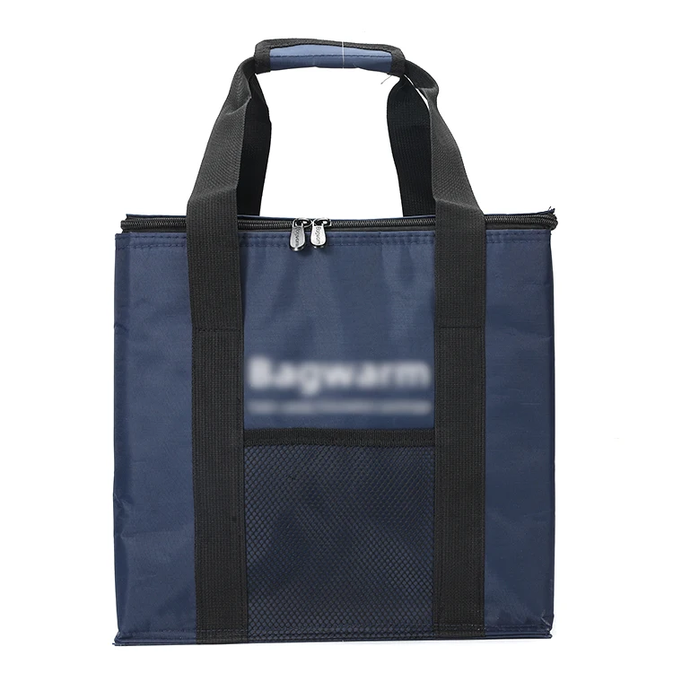 Keep Warm Ice Cooler Clear Lunch Cooler Bag Aluminum Foil Insulation Canvas bag