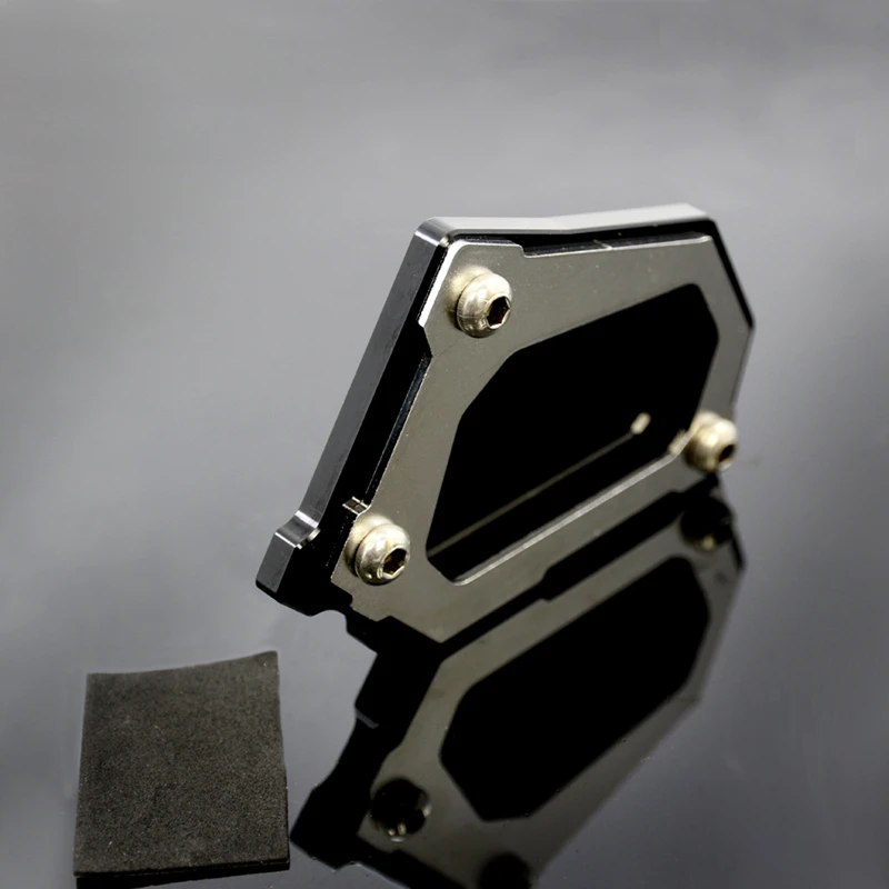 Motorcycle CNC Aluminum Alloy Kickstand Foot Side Stand Enlarge Pad Support Extension Plate for BMW R1200GS 2008-2012