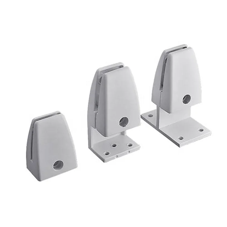 Desk aluminum Glass Clamp wall mounted Screen stretch Glass Clips