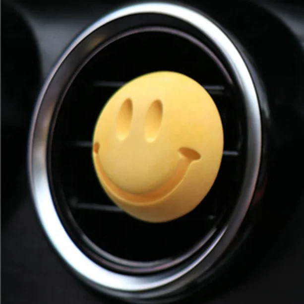 Smile Face Shaped Decorative Essential Oil Fragrance Diffuser Scented Ceramic Aroma Stone