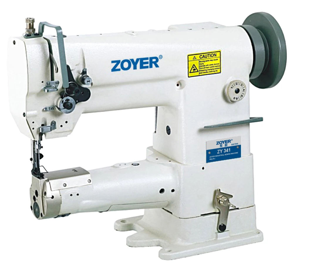 Zy341 Zoyer High Speed Cylinder Bed Unison Feed Industrial Sewing Machine Electronic Carton Packing 15mm Max. Sewing Thickness