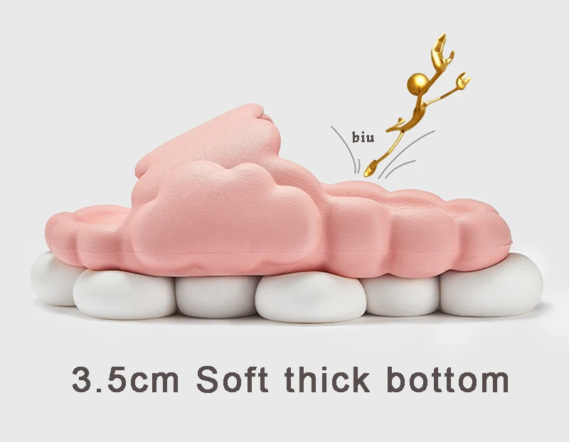Latest unisex home EVA slippers bathroom anti-slip slides slippers soft bottom breathable cloud footwear foam slippers