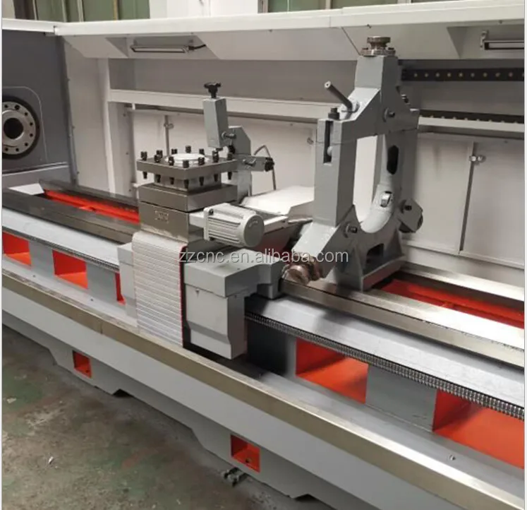 CNC lathe CK6163 metal machine flat bed three-speed frequency  horizontal CNC lathe