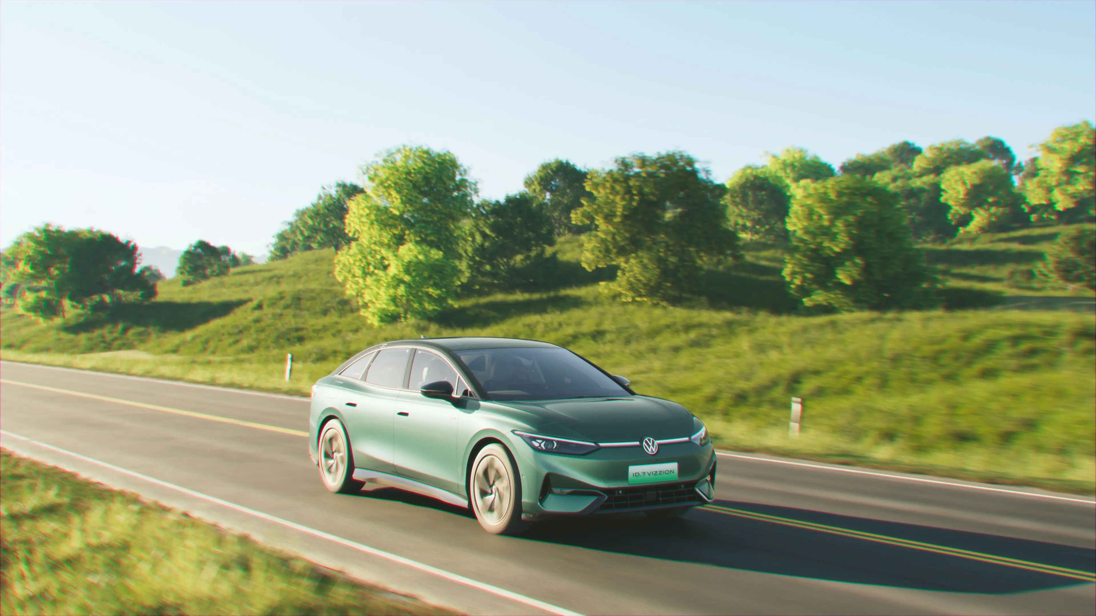 Volkswagens ID.7 Vizzion 2024 последнее издание Новый энергетический автомобиль самая продаваемая серия самые разыскиваемые покупайте автомобили сейчас