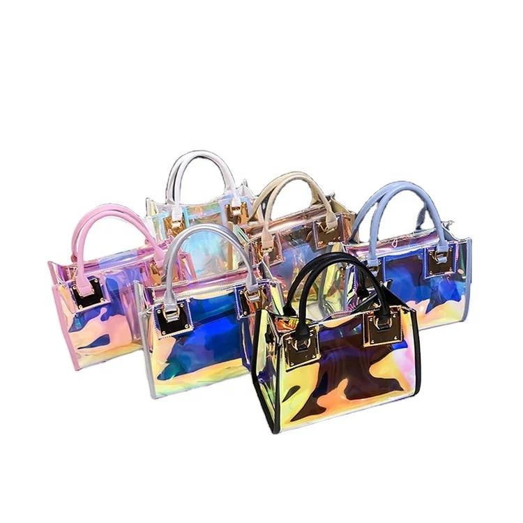 Hot Sell Silicone PVC Shoulder Bag Jelly Purse Luxury Ladies Woman Fashion Cheap Handbag