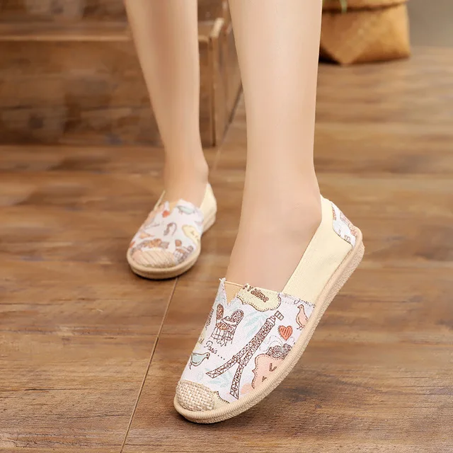  Cheap breathable outdoor women espadrilles ladies summer used canvas