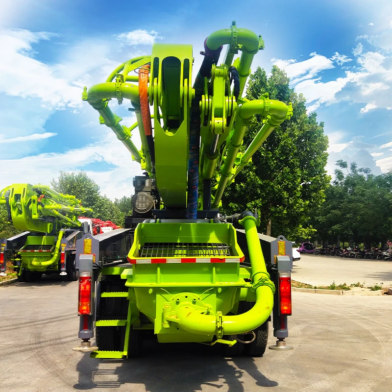 Truck Mounted Concrete Pump 50M Concrete Pumper Machinery
