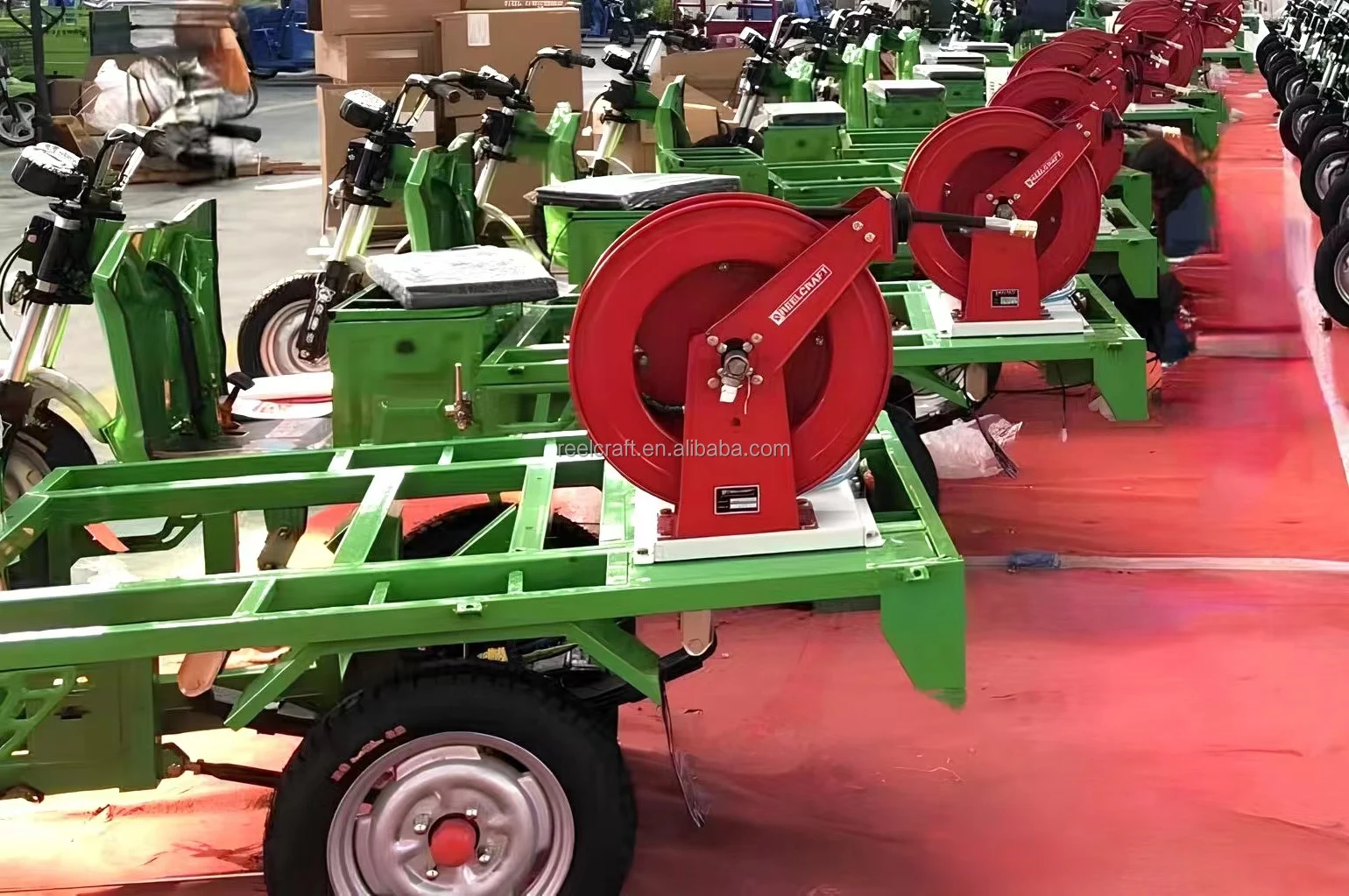 DLC650 OMP-LD  -3/8 in. x 50 ft. 180bar  Hose Reel--REELCRAFT,spring retractable reel,pressure washer hose reel