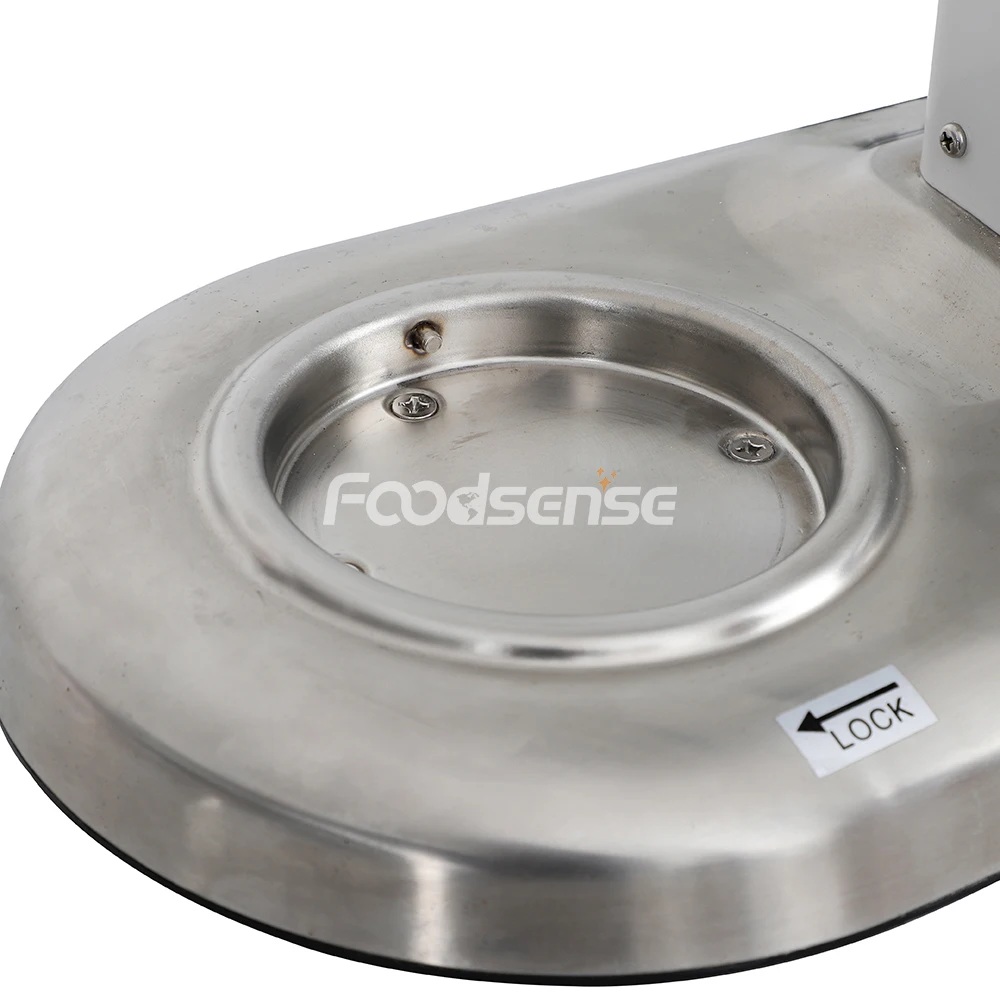 Multifunction Kitchen 10l Baking Cake Food Flour Dough Stand Mixer with Electronic Scale and Splash Guard