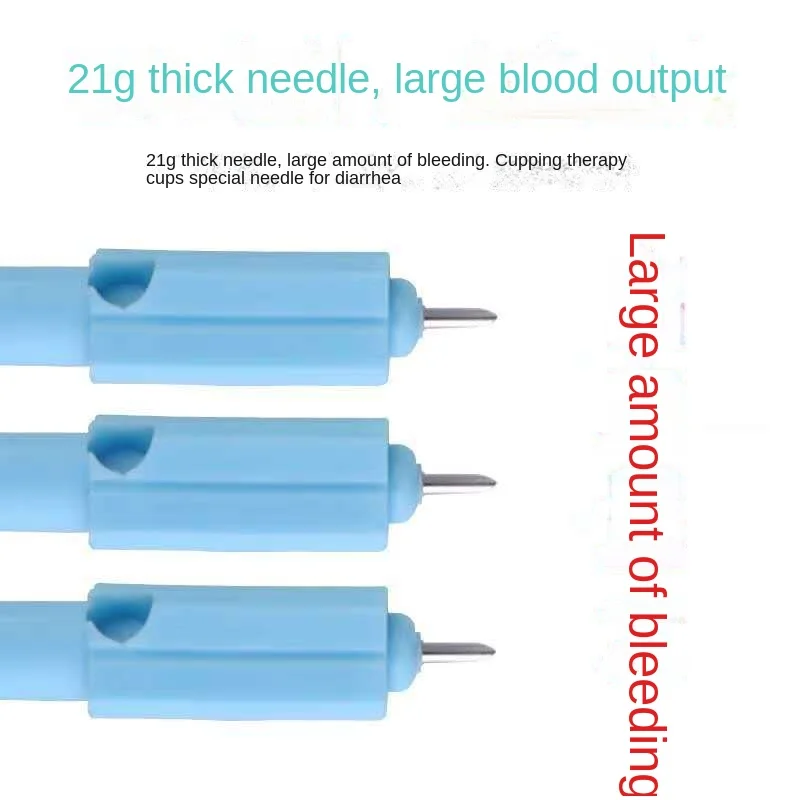Disposable Four-Head Five-Head Blood Collection Needle 21G Bloodletting and Purging Blood Acupuncture Blood Acupuncture