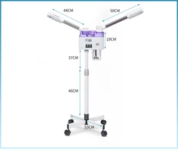 Professional Electric Digital Hot Spray Ozone Facial Steamer Spray Vapor With Stand