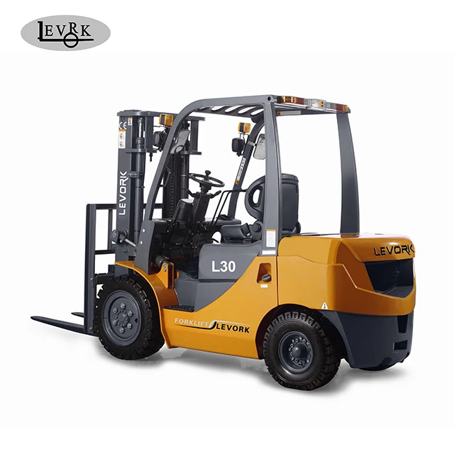 2500KG 3500kg 2.5 ton 3.5 ton Load Capacity 3 Stage Mast Diesel Forklift