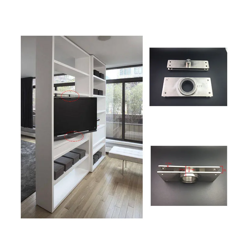 360 Degree Rotating LED TV Stand Wall Mount Bracket