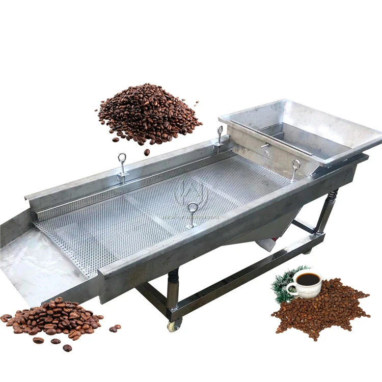 2 outlets 3 outlets Kitty Cat little ore sand soil compost grain coffee beans rice linear sand hot vibrating screen machine