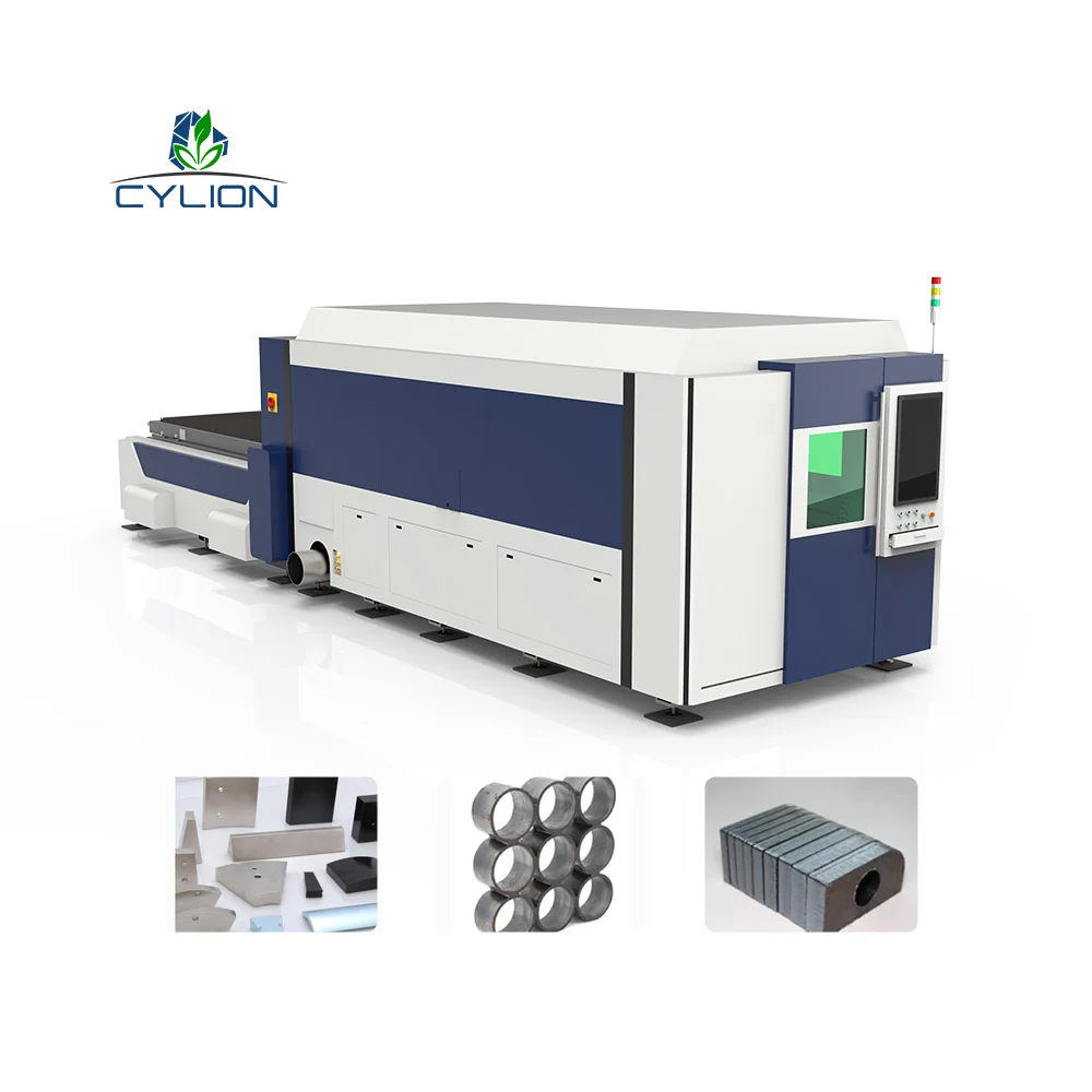 20KW 20000W CNC Metal Fiber Laser Cutting Machine IPG Fiber Laser Source Bevel Laser Head Cutting Metal