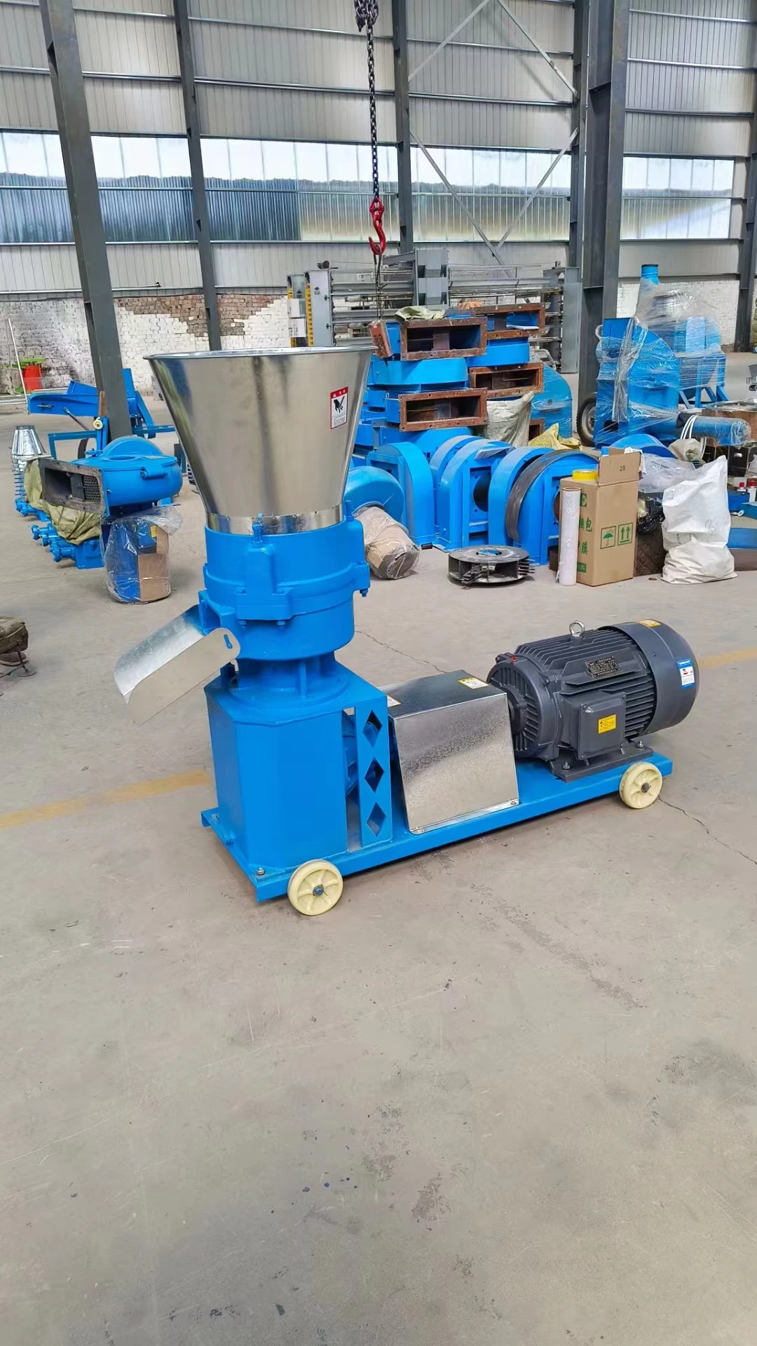 Animal Poultry Cattle Dog Fish Feed Pellet Making Machine For Livestock Feed Chicken Feed Making Machine Production Line