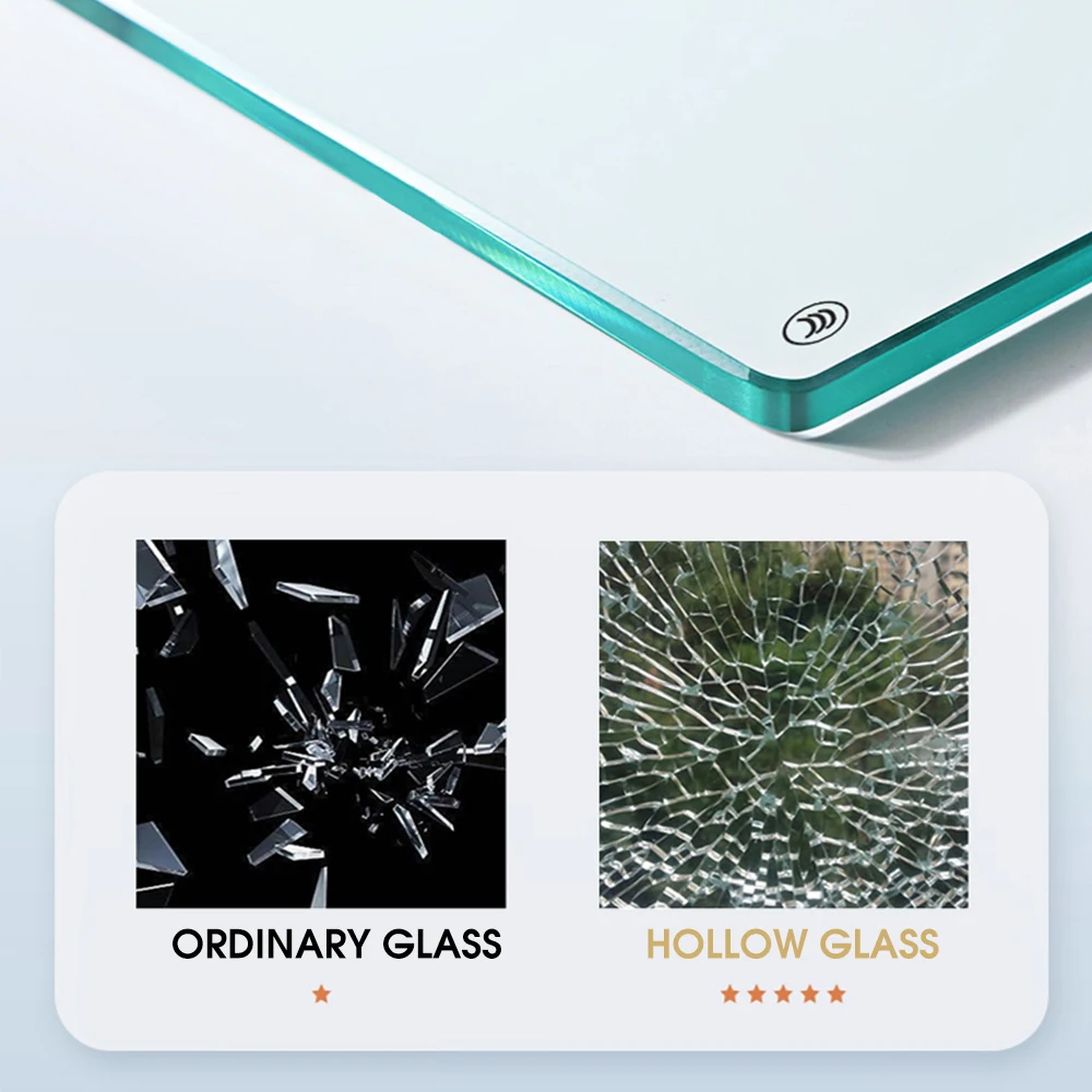 CASALANDER Office Design Soundproof Hinged Door Aluminium Alloy Profile Glass Partition Walls