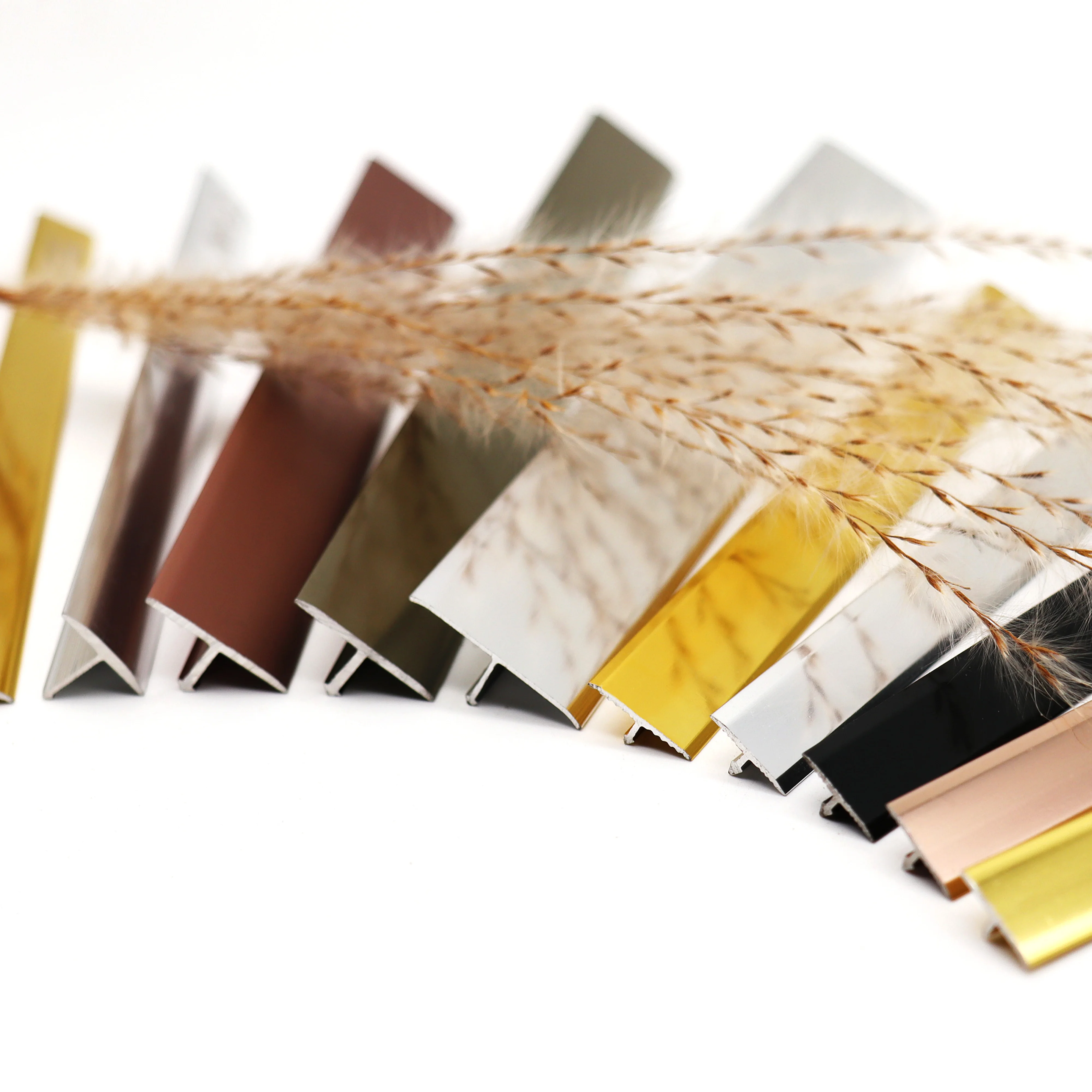 Fashion Waterproof T Shape Tile Edge Trim Corner Tile Trim Corners aluminum trim Floor Tile Trimming Corner