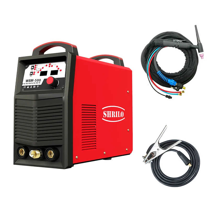 Factory Sale Digital Control Pulse DC 380V IBGT Inverter WSM TIG-400 500 Welding Machine