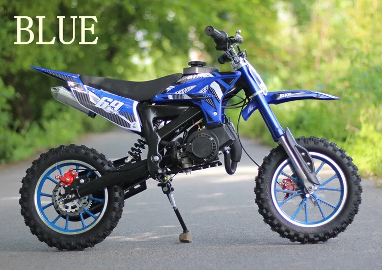 brand new 49 cc mini bike new style 2 stroke pocket bike outside use 50 cc gasoline mixed oil dirt bike design for children