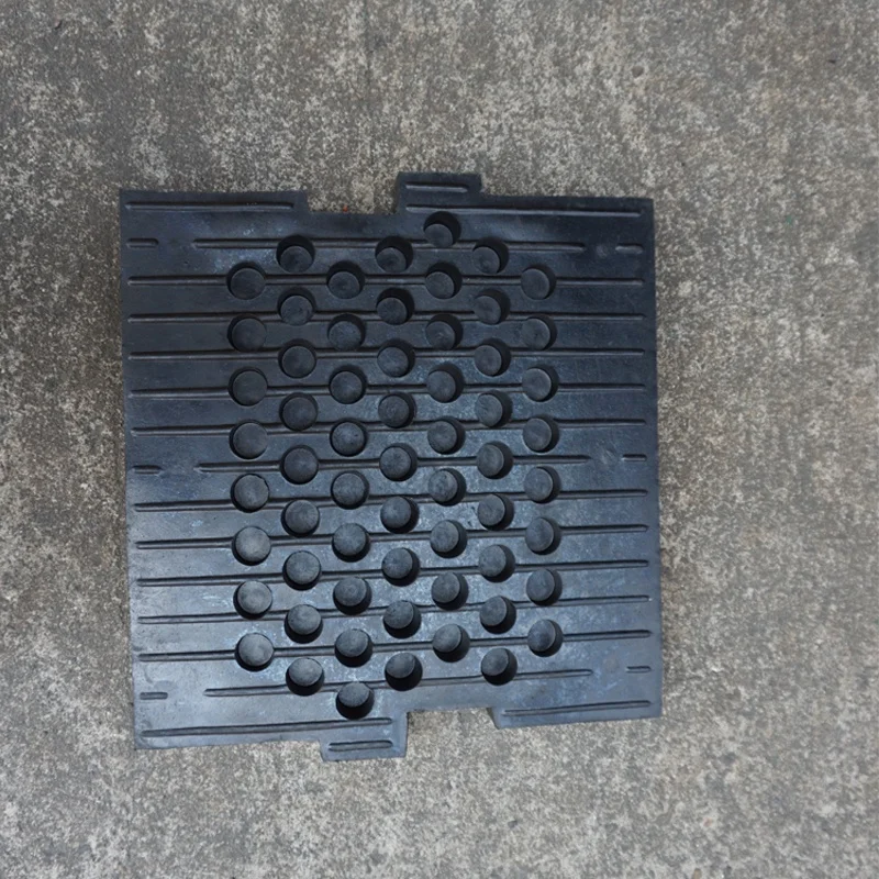 500X500X50Mm New Durable Vehicle Slow Down Rubber Car Road Rumble Strip Safety Speed Bump