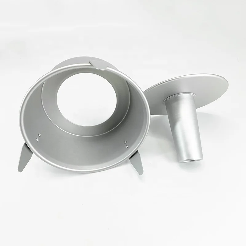 Custom Anodized Aluminum Cake Baking Pan Bundt Pound Angel Cake Mould Pan Bakery Tube Mold for Baking