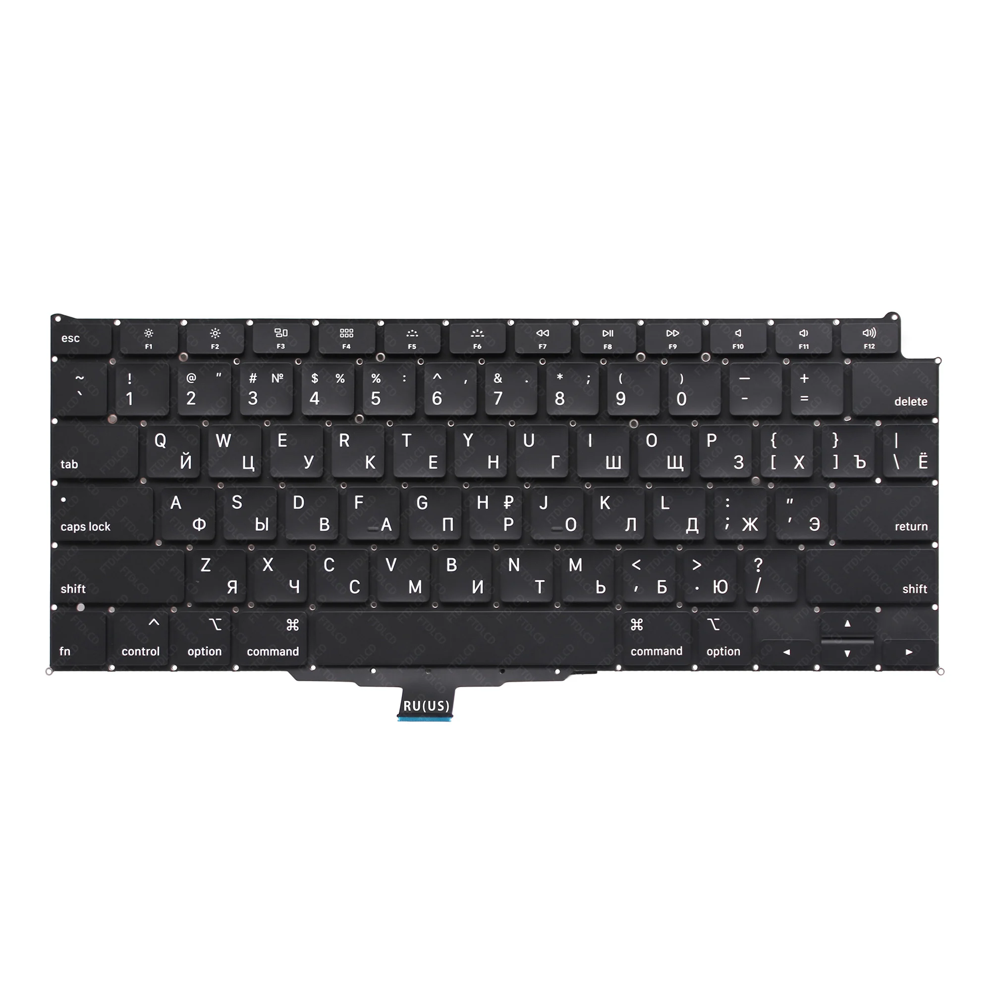 Russian US Keyboards for Macbook Air A2179 Laptop Russian Layout Keyboards Replacement 2020