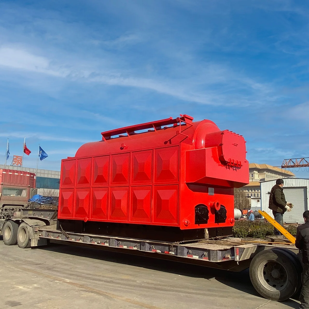 Промышленный паровой котел горелка на биомассе уголь для крупной обрабатывающей