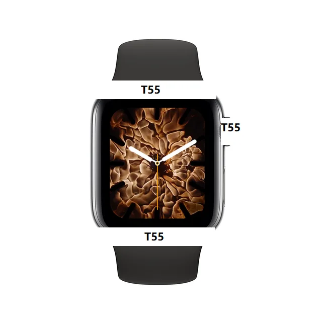 New serie 6 BT blood oxygen Sport health relojes inteligentes 5 T55 for iphone smart watch 2022 digital watches M