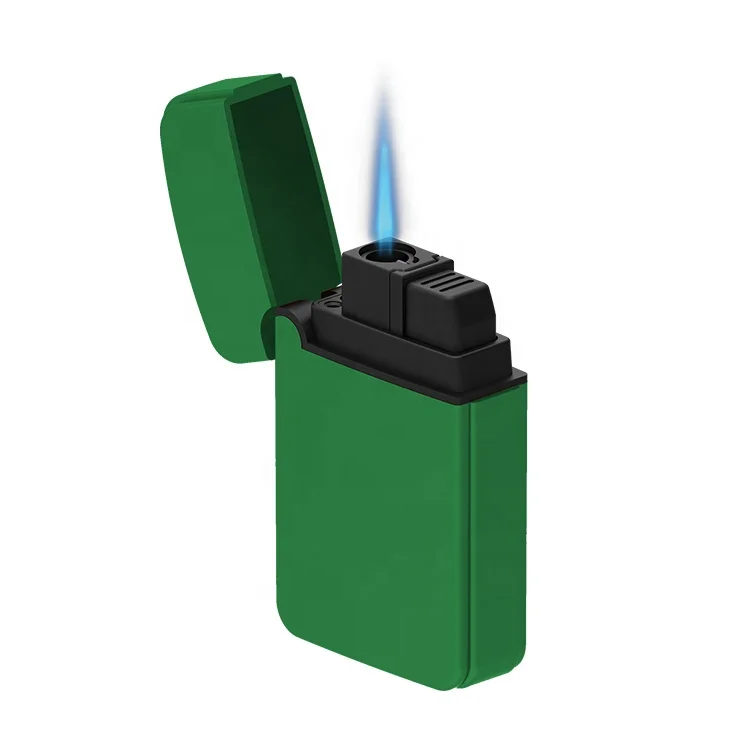 Windproof Plastic Blank Custom Jet Flame High Heat Stylish Gas Lighter