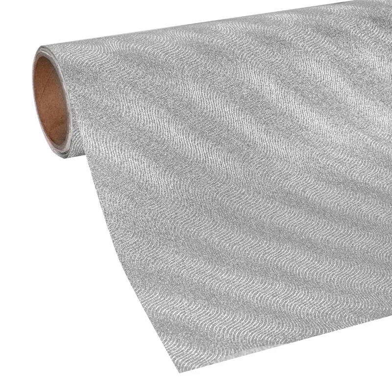 Thermal Lamination Film High Quality PVC Sparkle Vinyl Lamination Glitter Film Roll for Decoration Gift Bags On Shoes Material