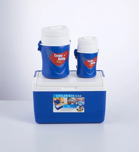 
6pcs cooler box and sports kettle set 