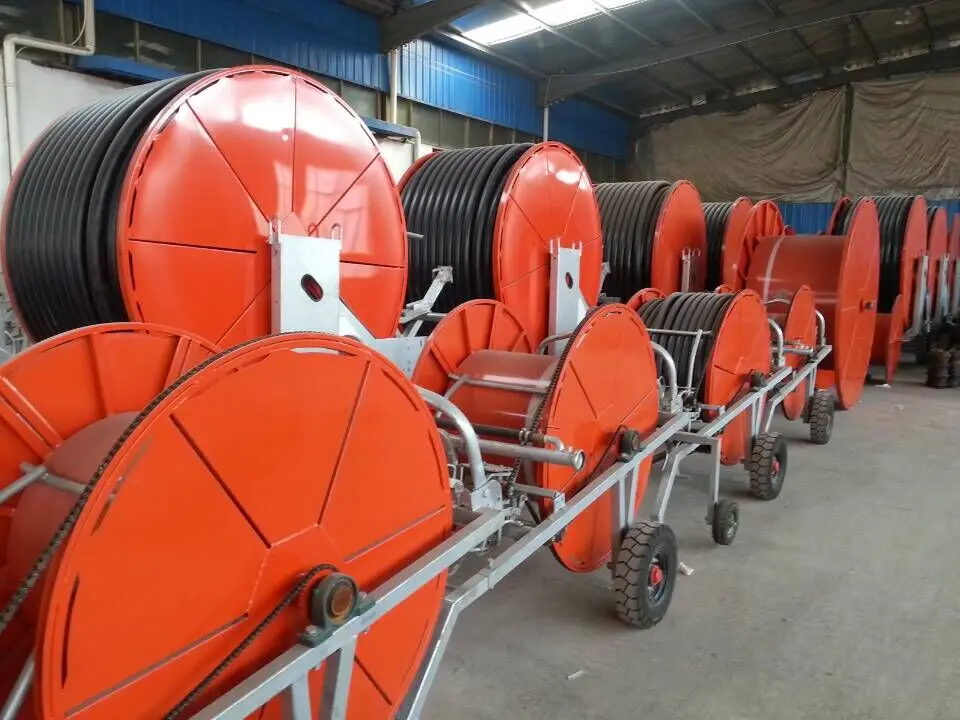 Шланговая катушка система орошения небольшая сельскохозяйственная