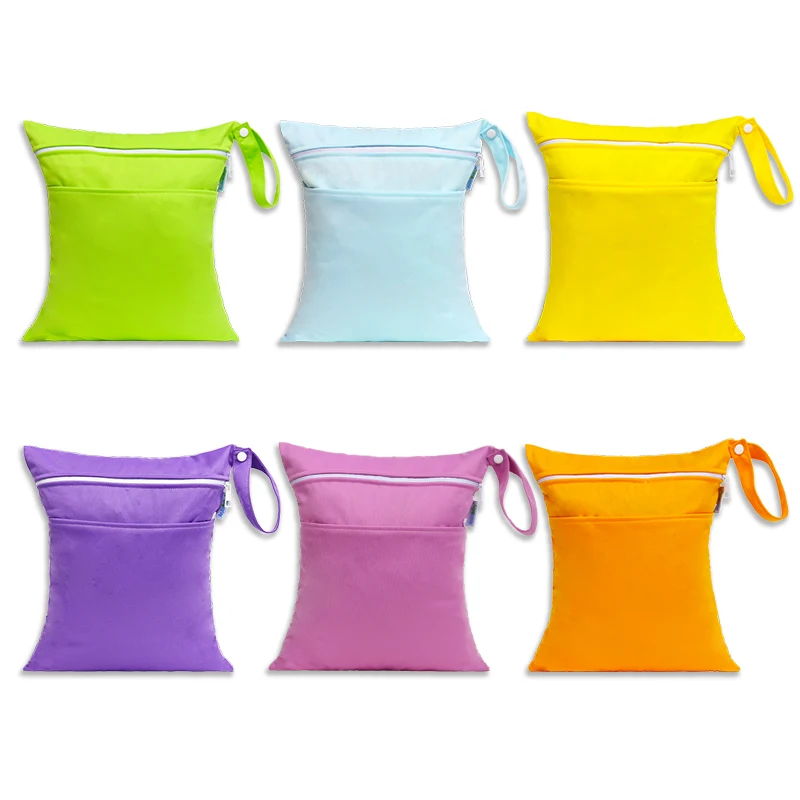 Ananbaby Leak Proof Anti Dirt Portable Swimsuit Travel Carry Bag Economical Eco Diaper Wet Bags Waterproof