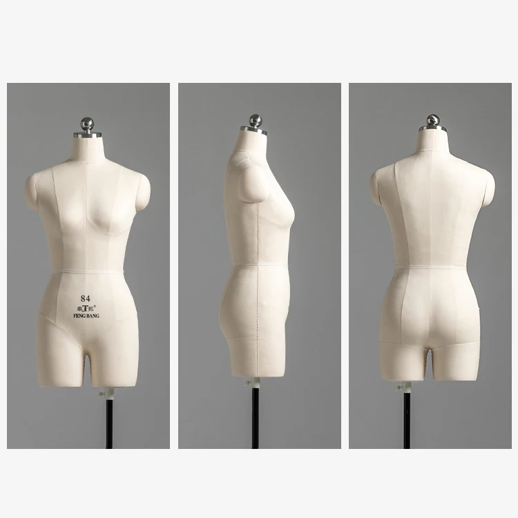 Wholesale Sewing Female Size Tailoring Mannequin Model Half Body Soft Tailors Dummy Mannequins for Dressmaker