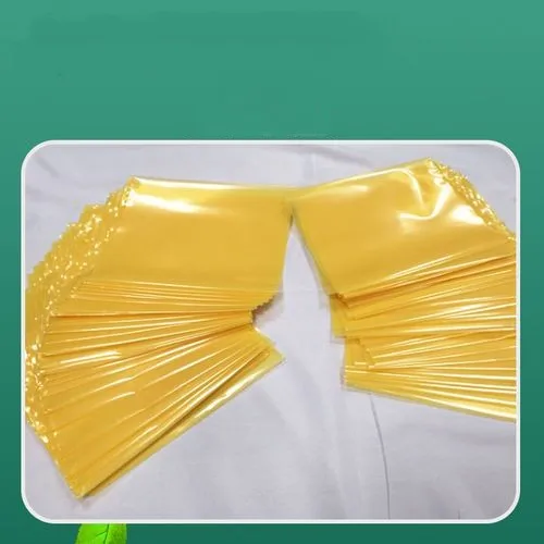 Yellow Color Anti-Rust Vci Plastic Film Bag for Metal Parts Packing